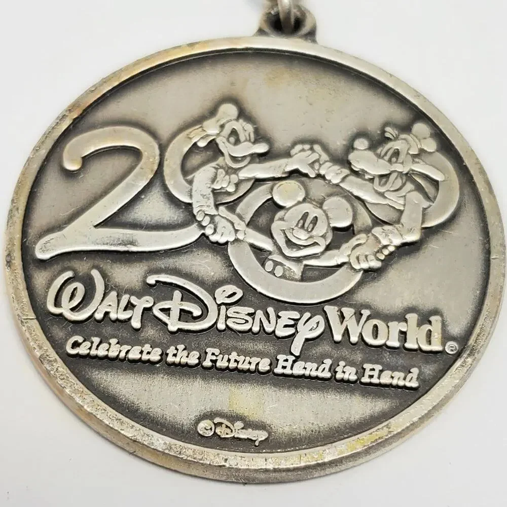 Disney Parks 2000 Celebrate the Future Keychain Vintage